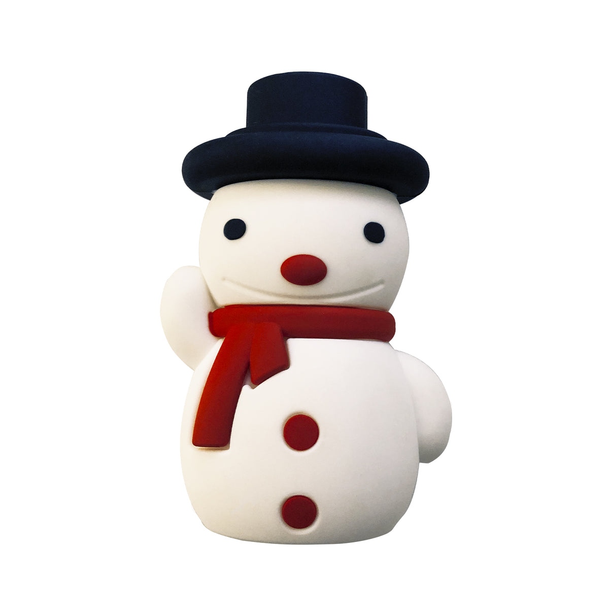 Powerbank mit weihnachtlichen Motiven wie Schneemann