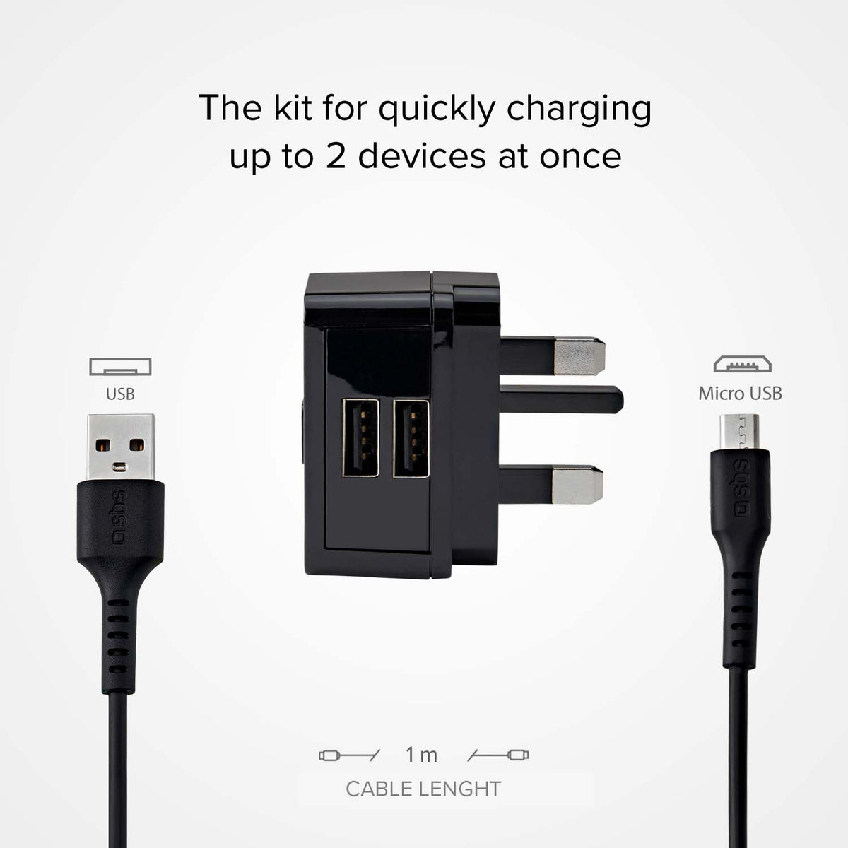 Kit voyage USB de recharge