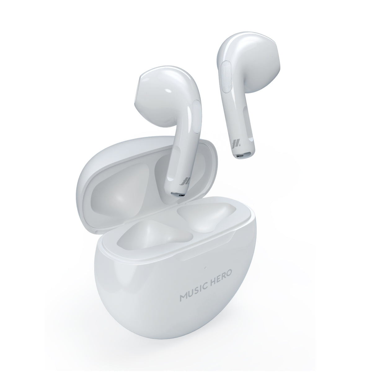Vibe Semi-In-Ear TWS-Ohrhörer mit 180mAh-Ladecase und bis zu 15 Stunden Akkulaufzeit