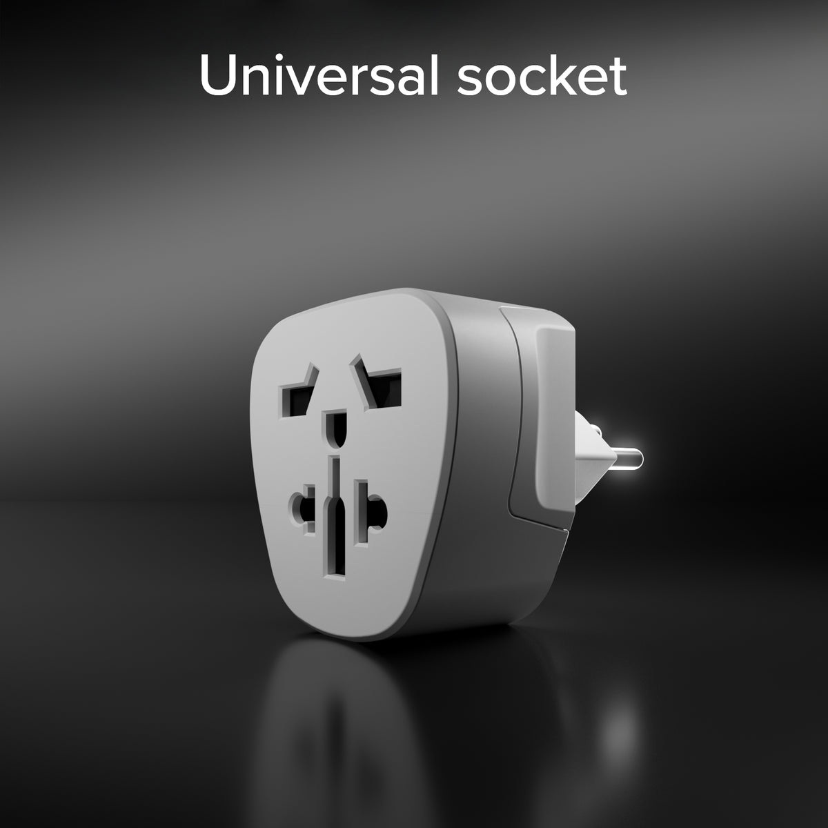 Adaptador de viaje universale Tipo J - Enchufe Suiza