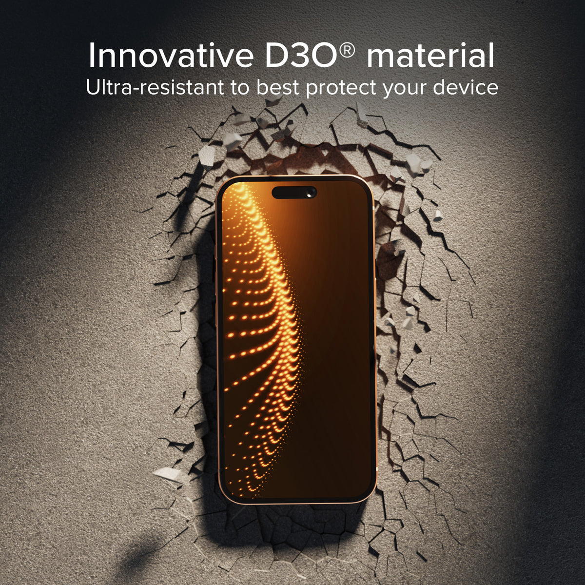 Vetrino ultraresistente per iPhone 17 Pro Max con tecnologia D3O con applicatore