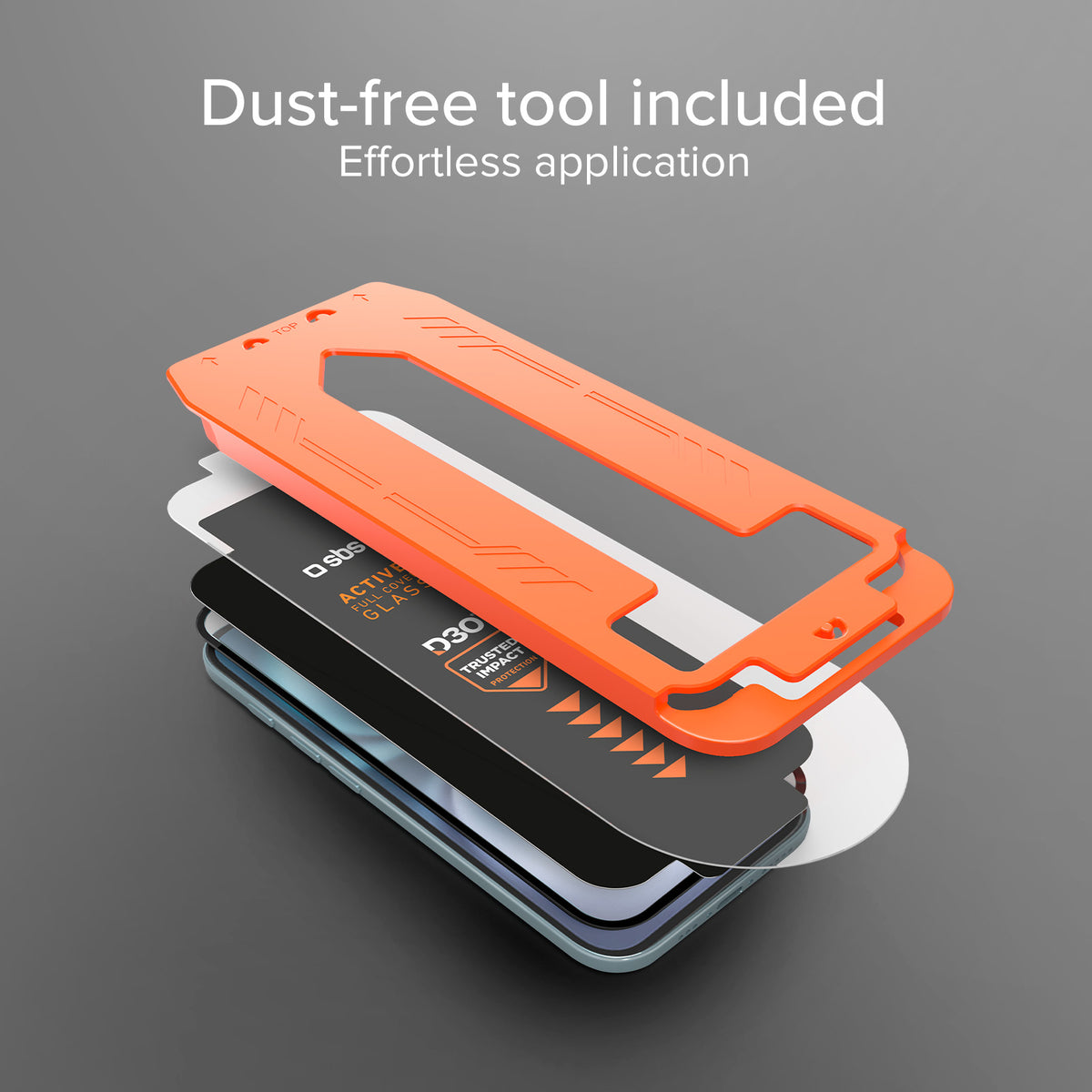 Ultra-strong D3O Screen Protector Technology with Applicator for Samsung S26