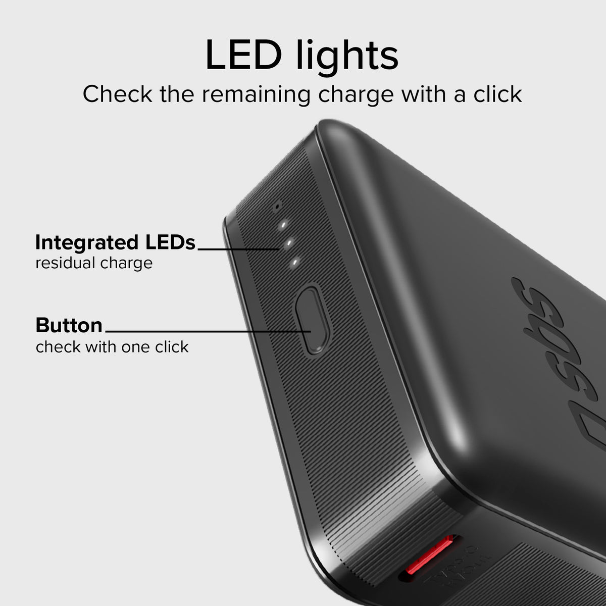 Powerbank da 10.000 mAh con tecnologia Power Delivery