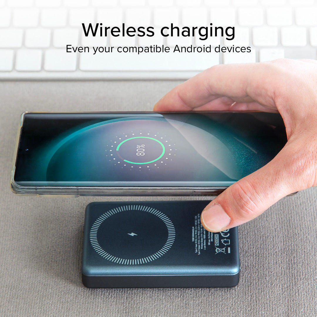 Power bank 10000 mAh compatible con MagSafe
