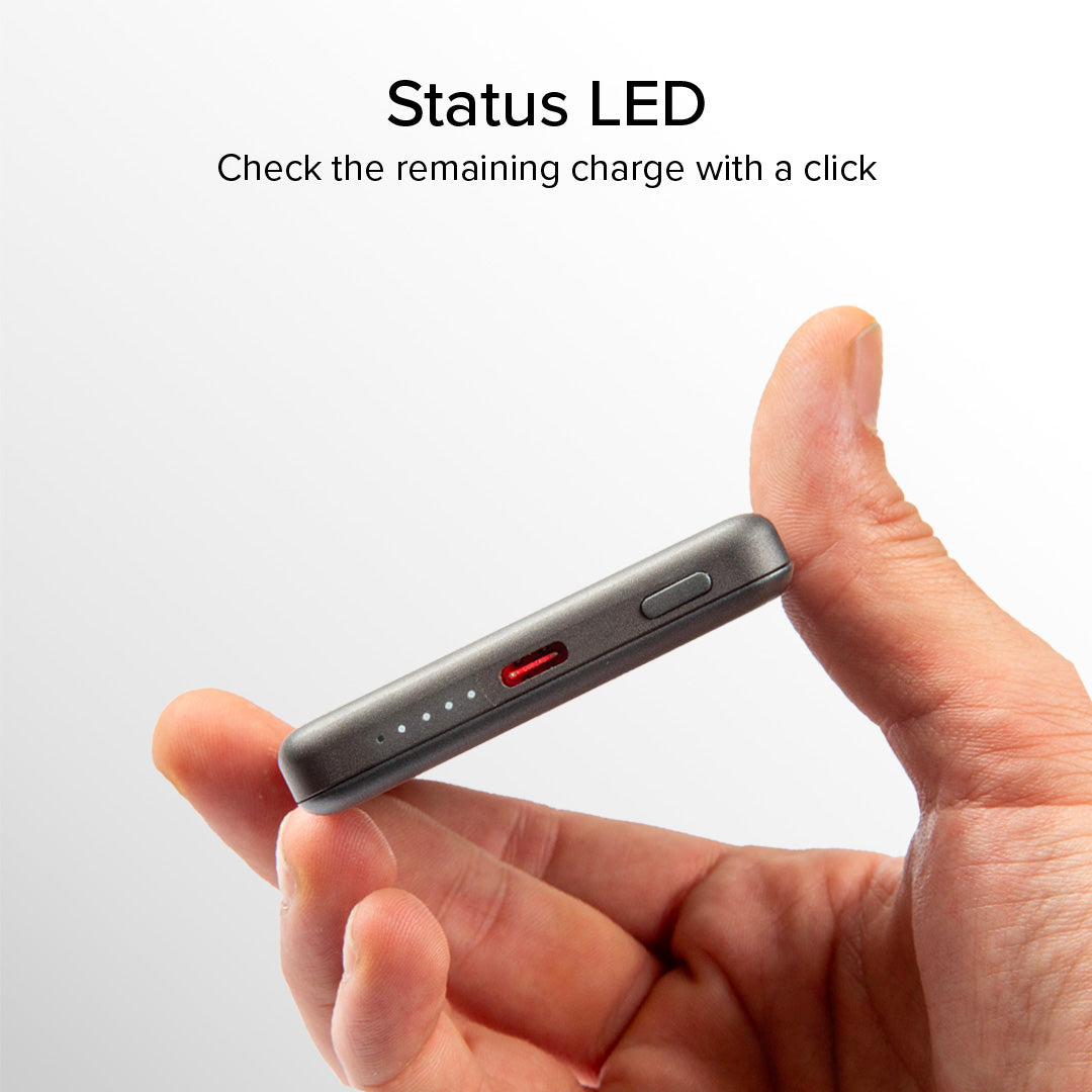 Power bank 5000 mAh compatibile con MagSafe