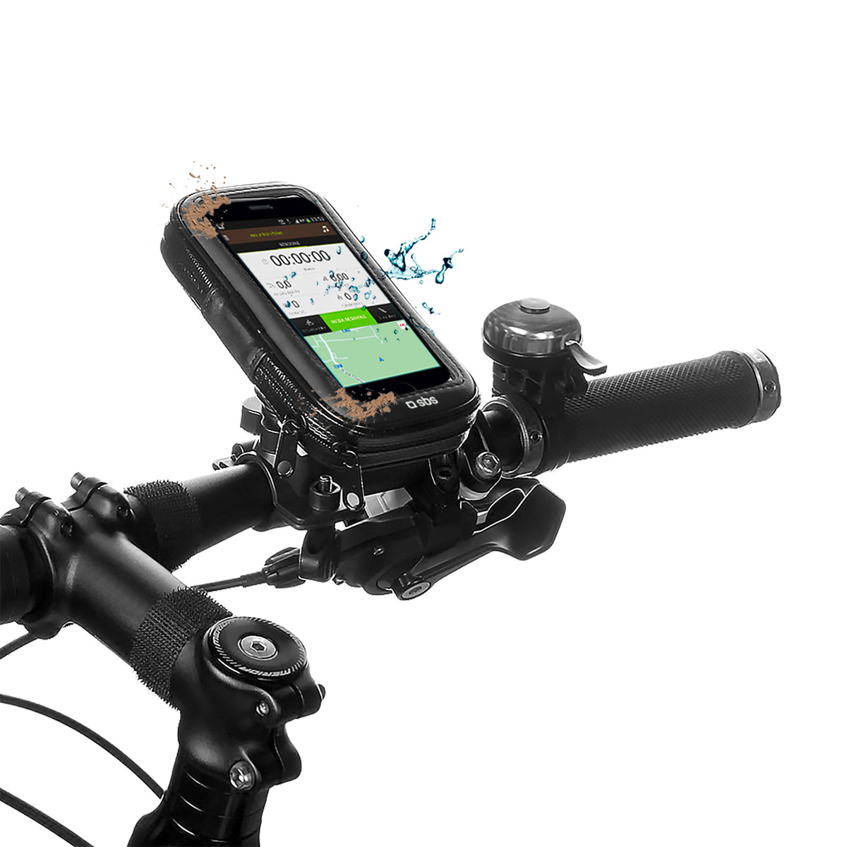 Soporte de bici universal para smartphones hasta 5,5"