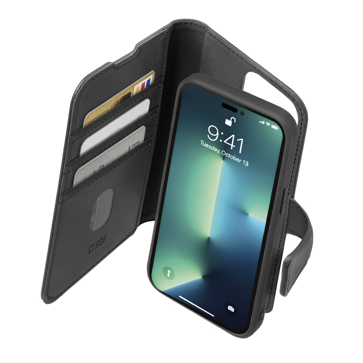 Funda book con cubierta extraible para iPhone 14 Pro