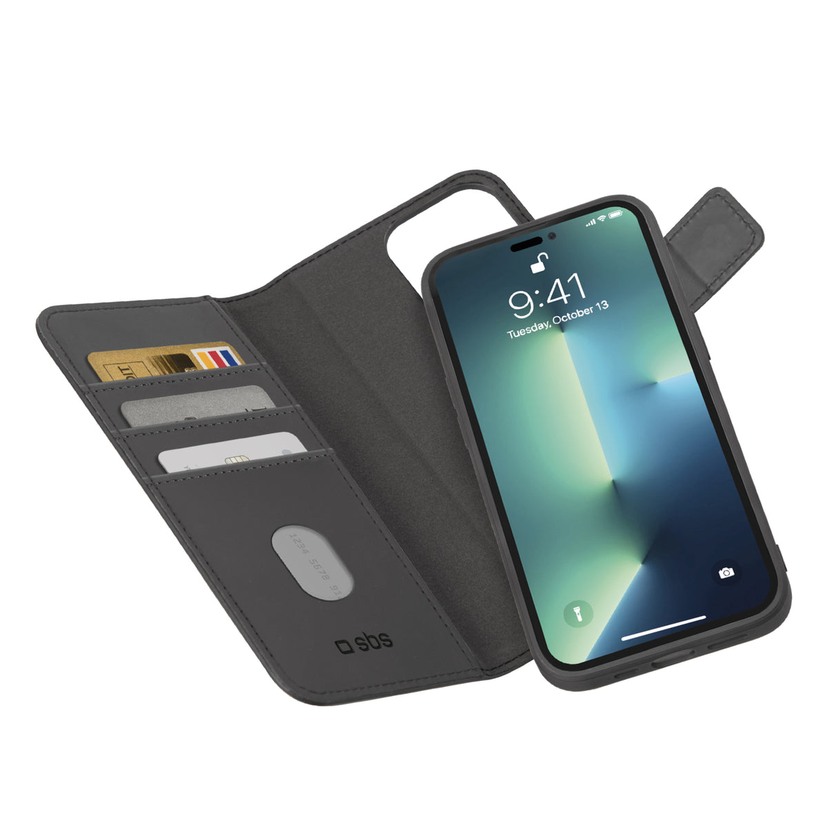 Funda book con cubierta extraible para iPhone 14 Pro