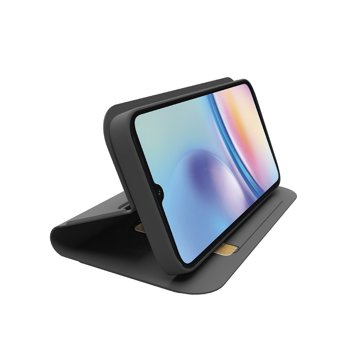 Bookcase Wallet Smooth-Hülle für Samsung Galaxy A05s