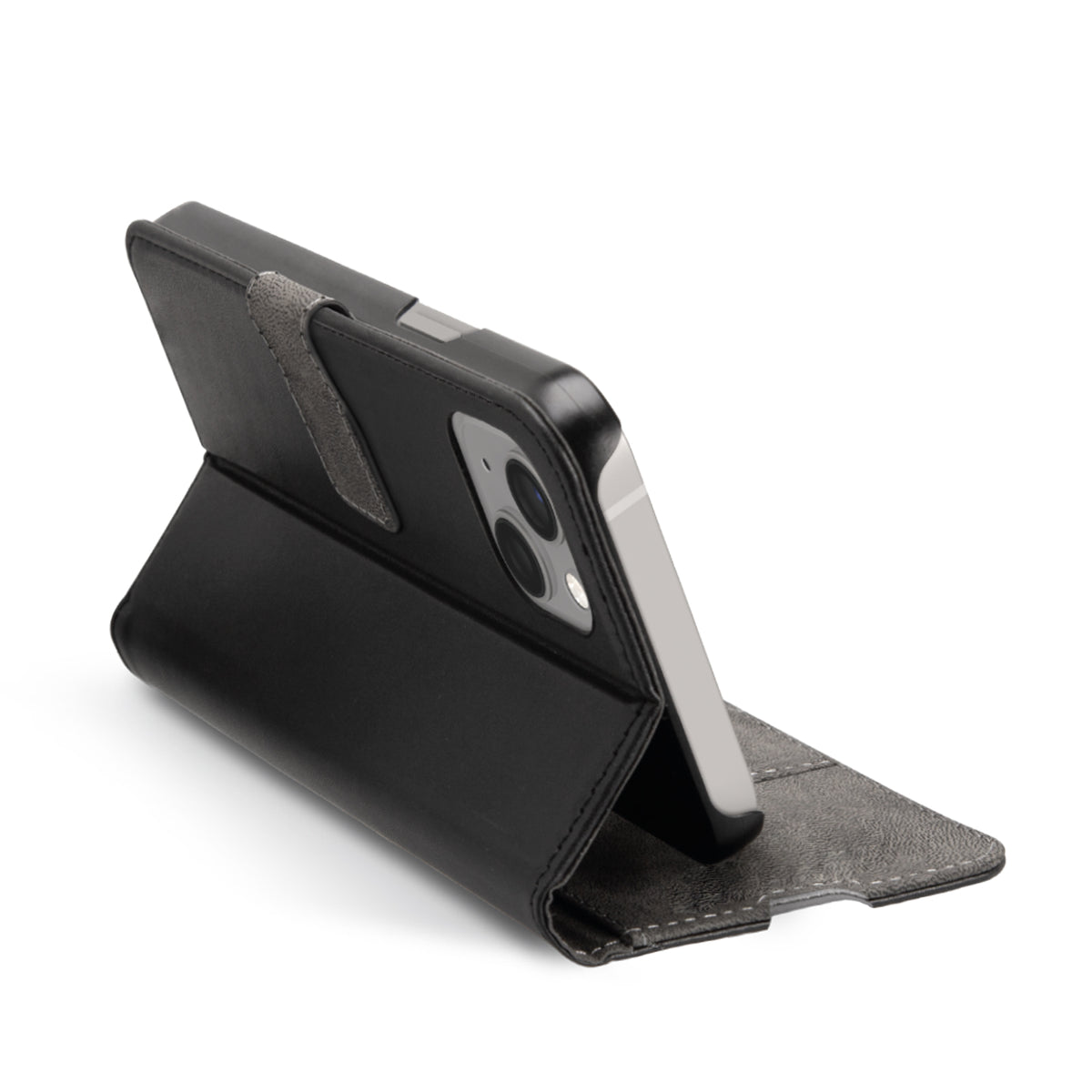 Custodia Book Wallet con funzione stand per iPhone 15 Plus/14 Plus