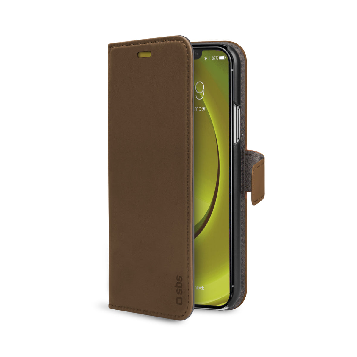 Étui de protection Book Wallet avec fonction stand pour iPhone 11