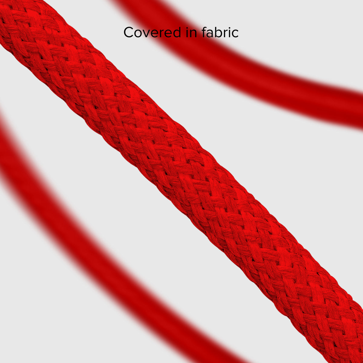 Cavo USB-C - USB-C in tessuto con fermacavo, 1.5 metri