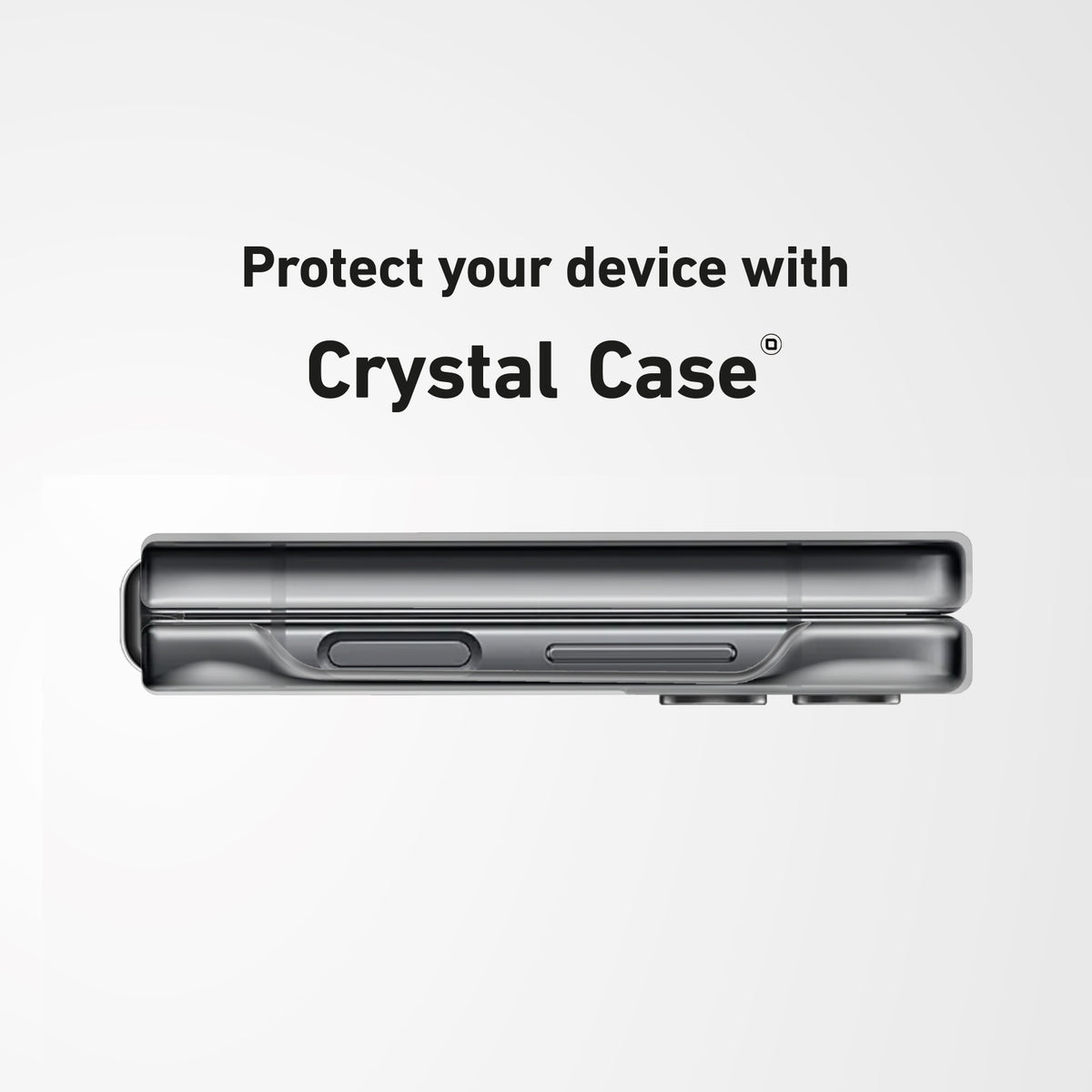 Carcasa Crystal para Samsung Z Flip 5
