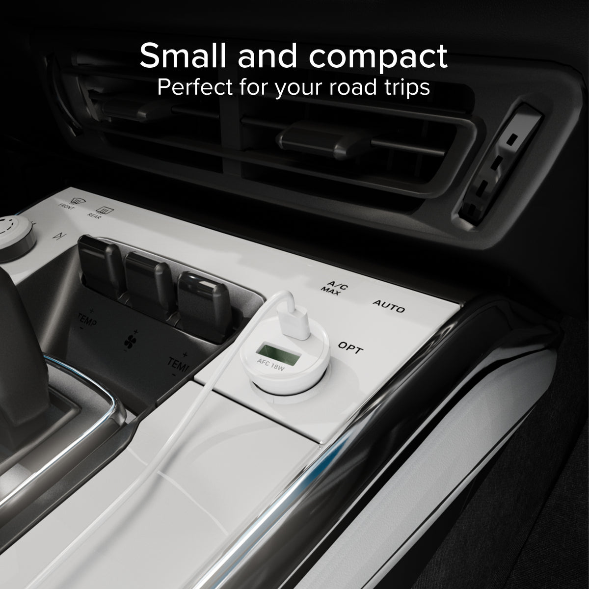 Cargador de baterías de 20 W para el coche, adecuado para MacBook Neo