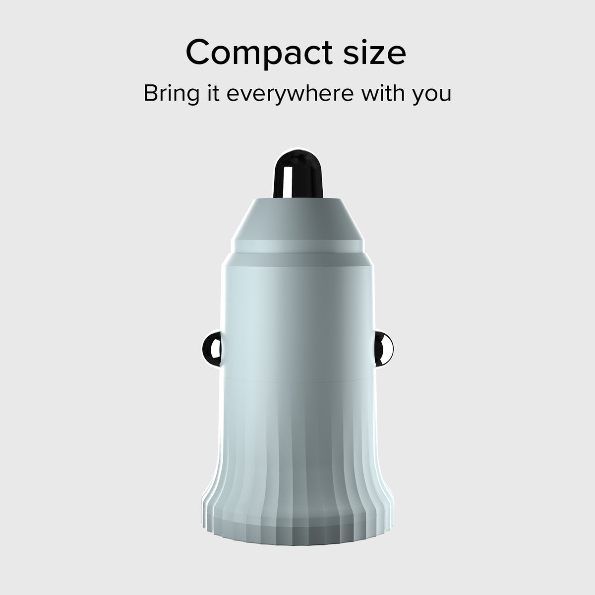 Car Charger with recycled material GRS