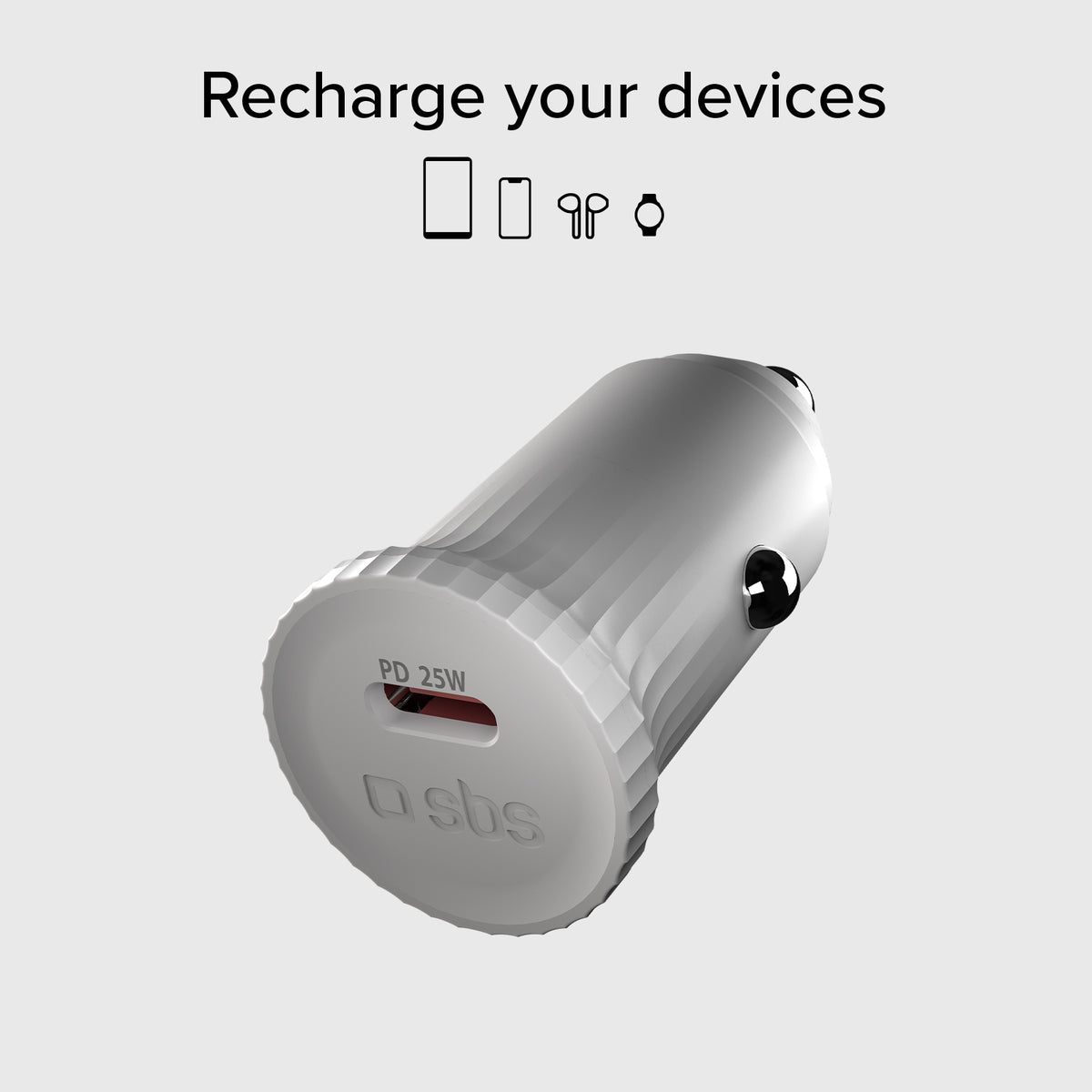 Car Charger with recycled material GRS