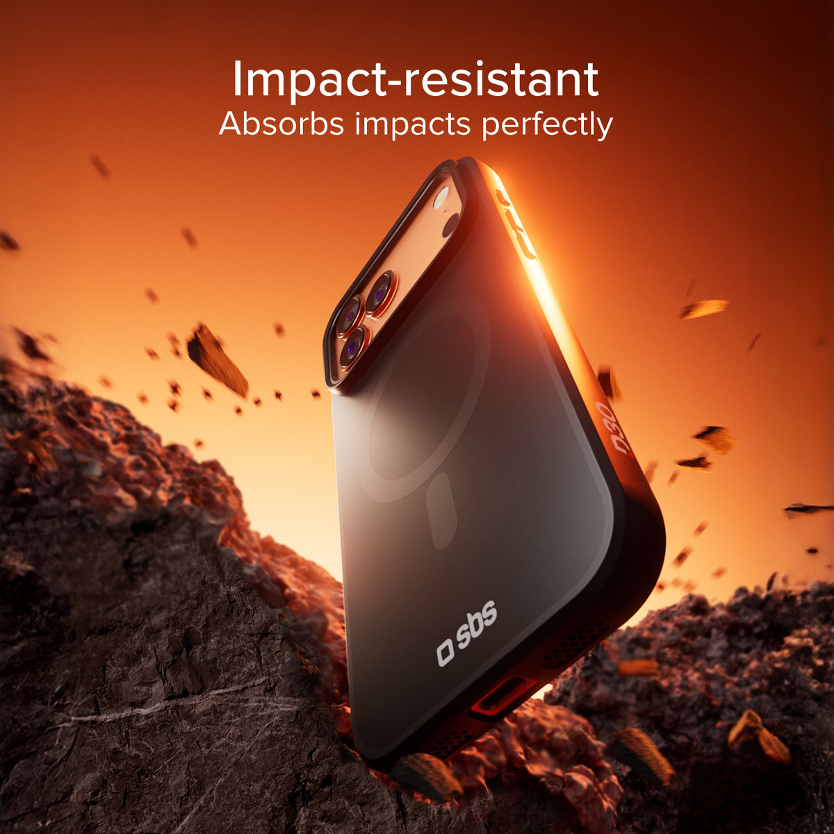 Funda para iPhone 17 Pro Max con tecnología D3O