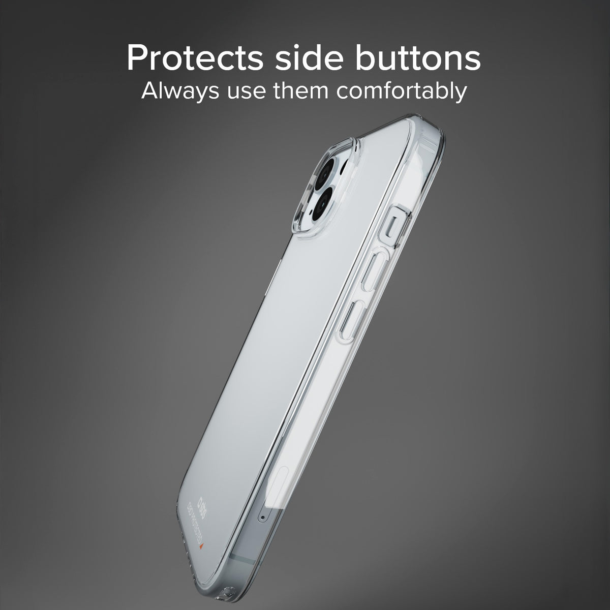 Extrem widerstandsfähiges Cover für iPhone 15 mit D3O-Technologie
