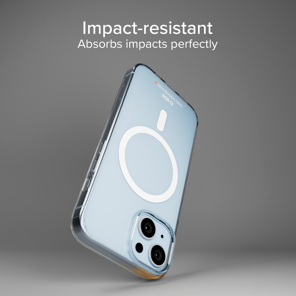 Ultra-strong case for iPhone 14/13 with D3O technology
