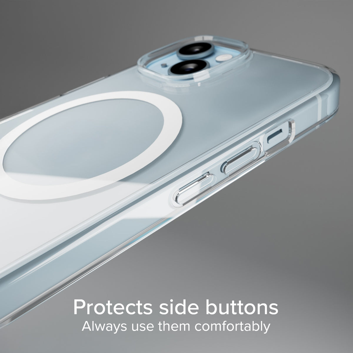 Extrem widerstandsfähiges Cover für iPhone 15 mit D3O-Technologie