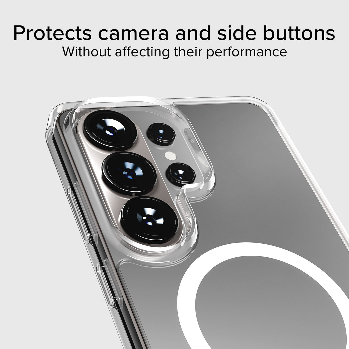 Extrem widerstandsfähiges Cover für Samsung S26 Ultra mit D3O-Technologie