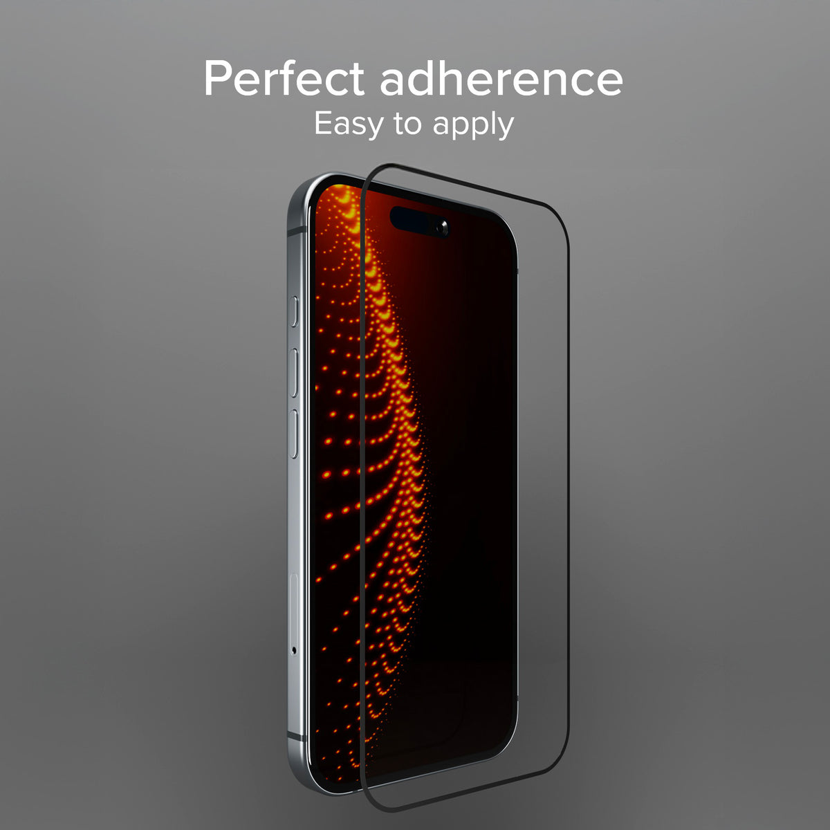Cristal protector ultrarresistente para iPhone 16 Pro con tecnología D3O