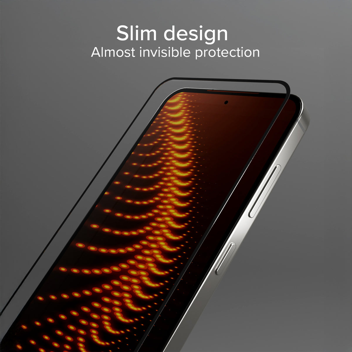Ultra-strong screen protector for Samsung Galaxy S24 with D3O technology