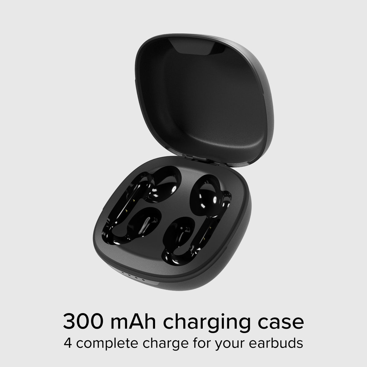 OWS earbuds with clip-on design and touch controls