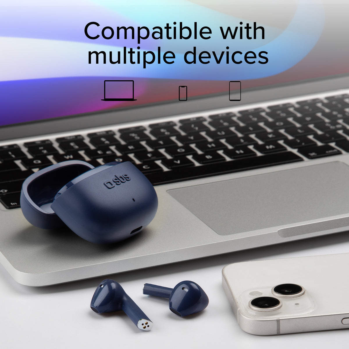 TWS One Color - écouteurs sans fil avec technologie True Wireless Stereo