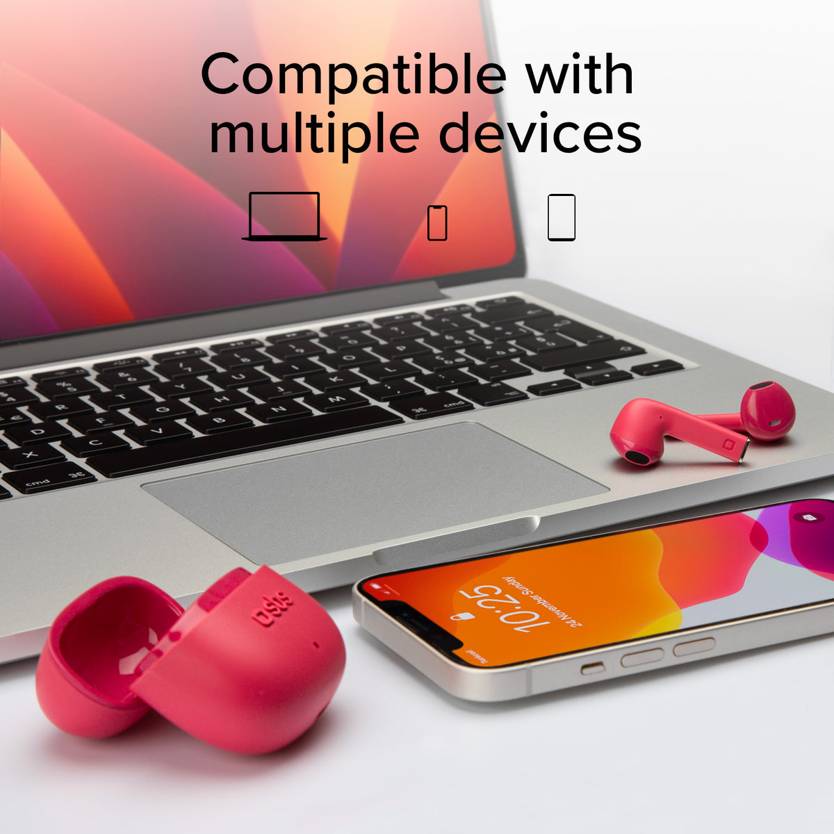TWS One Color - écouteurs sans fil avec technologie True Wireless Stereo