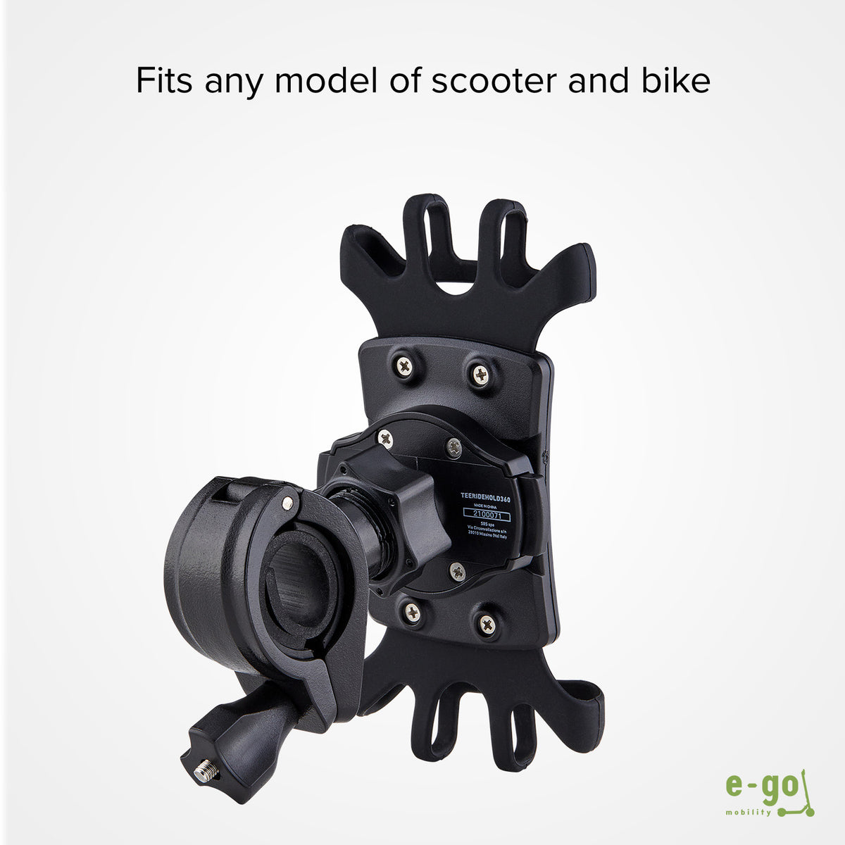 Support de téléphone portable pour vélo et trottinette 360°