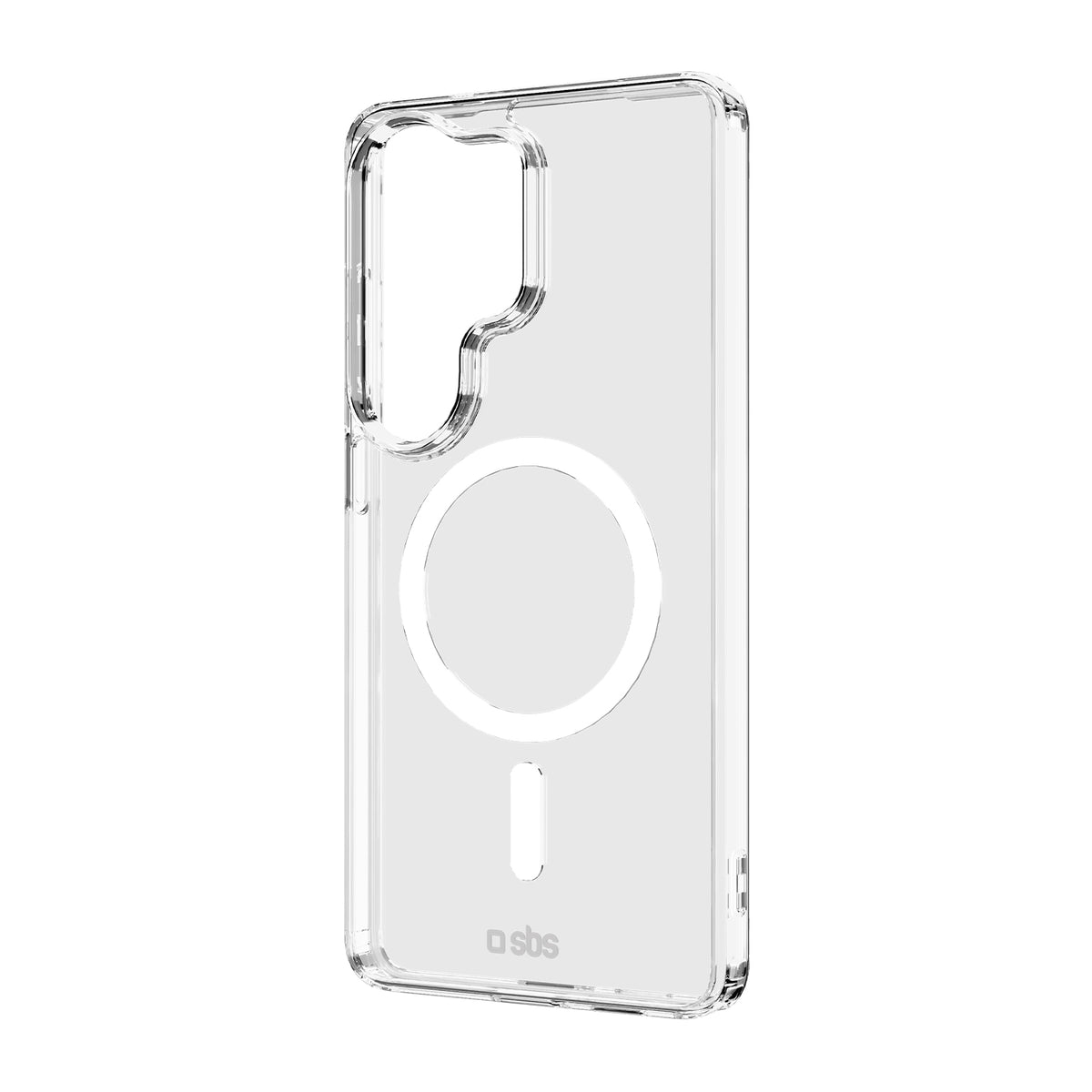 Transparent hard cover compatible with magnetic wireless charging for Samsung S26 Ultra