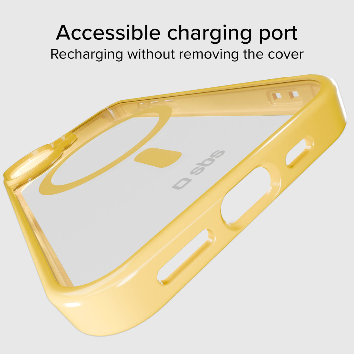 Case für iPhone 16 mit farbigen Rändern, kompatibel mit MagSafe Aufladung