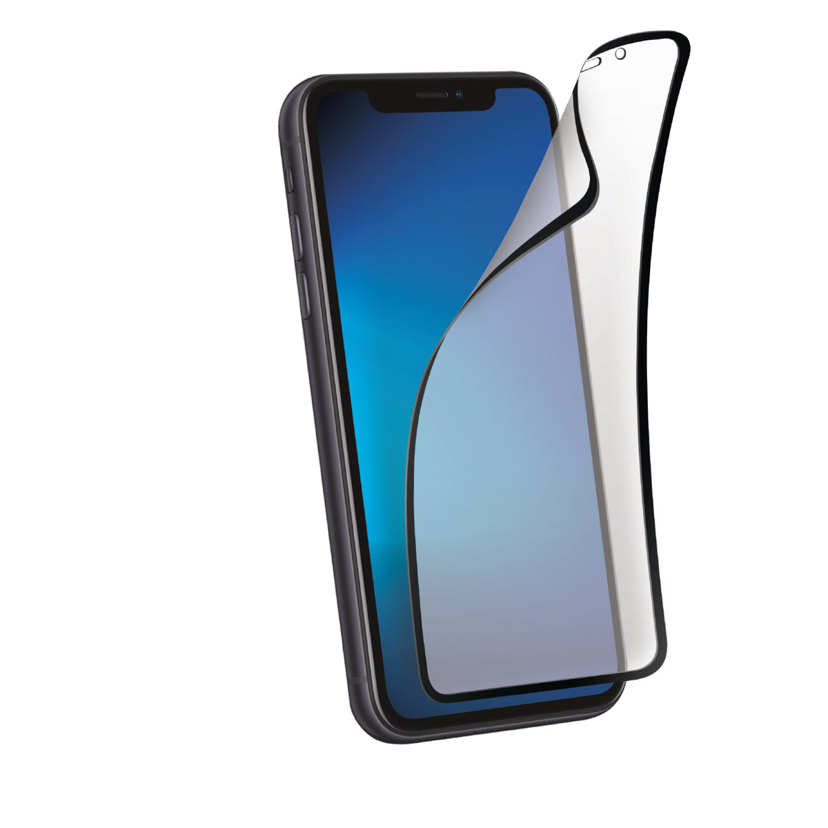 Full Screen Protector Flexible Glass pour iPhone 11/XR
