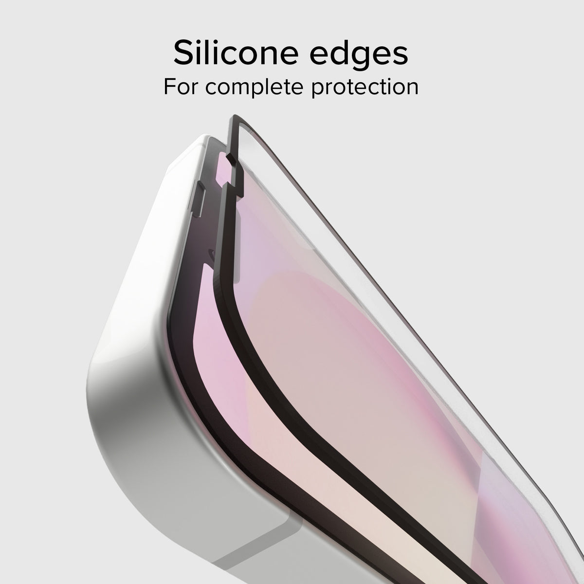 Vidrio protector de pantalla Full Cover para iPhone 17e/16e/14/13 Pro/13