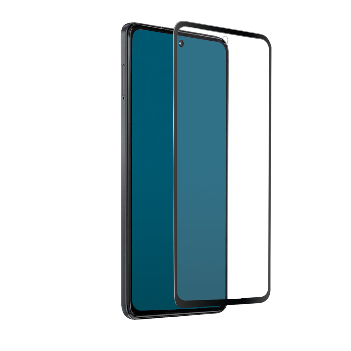 Glas Displayschutz Full Cover für Motorola Moto G84/G82/G52 5G