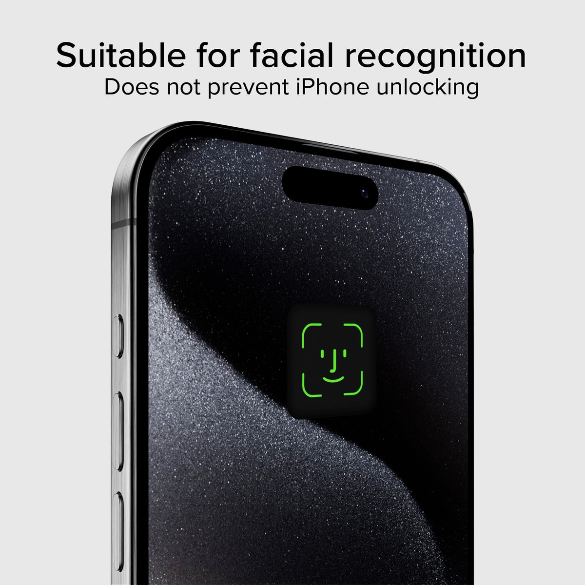 Glass screen protector for iPhone 15 Pro Max