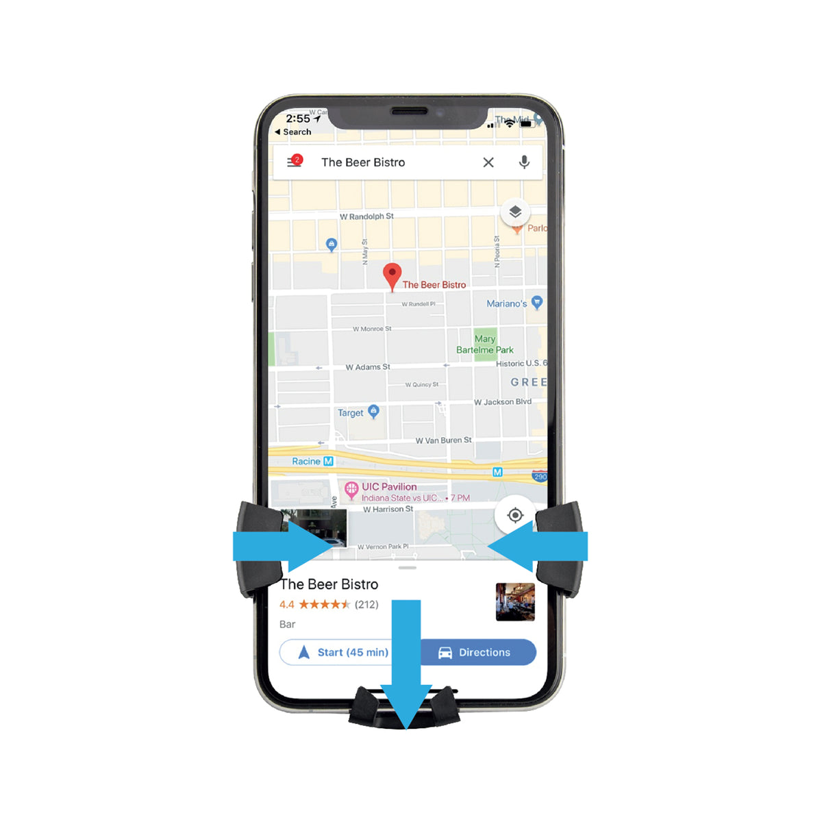 Spider Gravity smartphone holder
