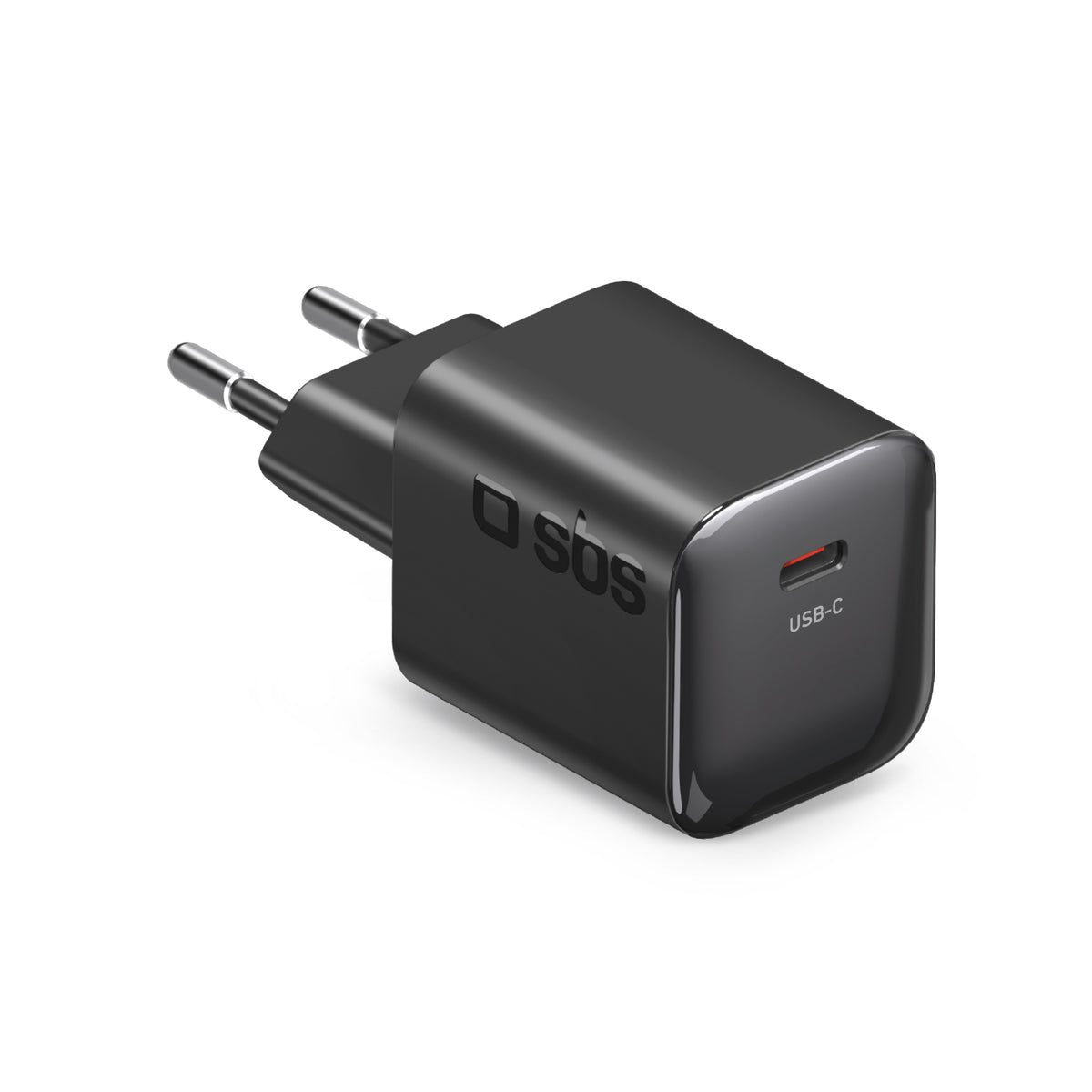 Compact 30 W USB-C wall charger with Power Delivery 3.0 and PPS