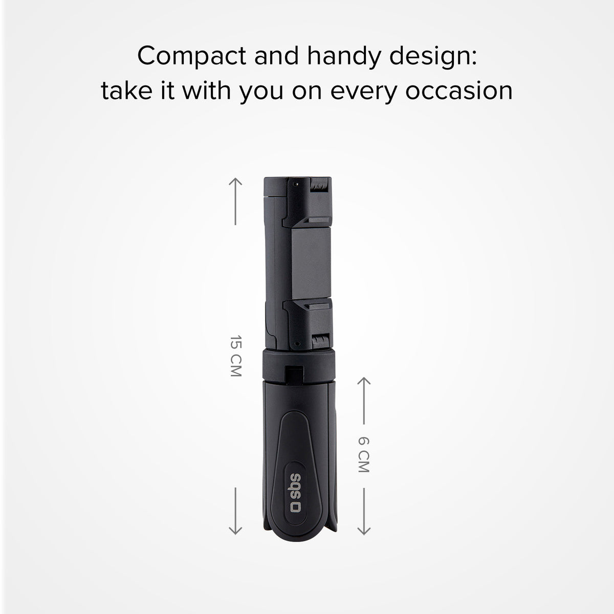 Tripod Pro compacto orientable