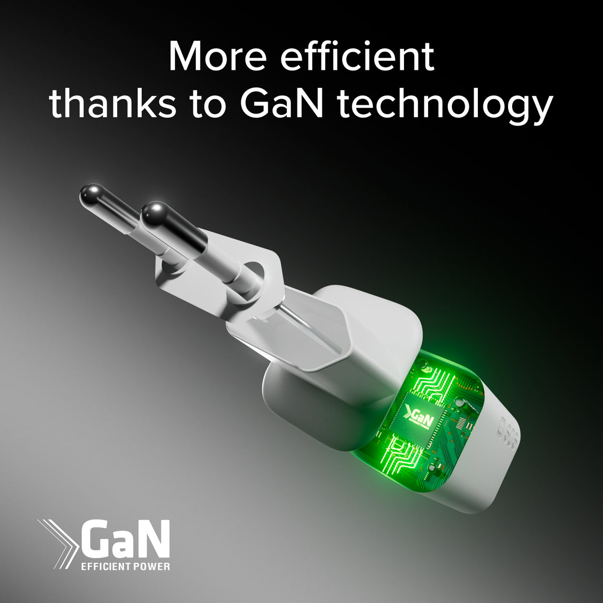 Lade-Kit mit 20W GaN Power Delivery Wandladegerät und 1,5 m USB-C-Kabel