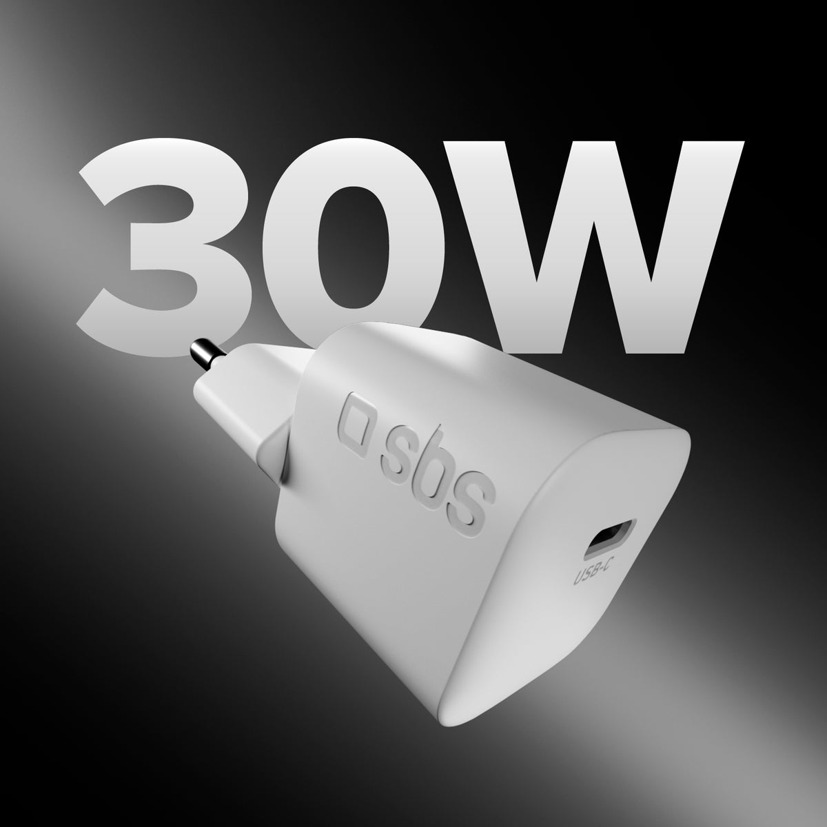 30W USB-C Power Delivery Charger Kit with 1.5 m USB-C Cable and Braided Fabric Covering
