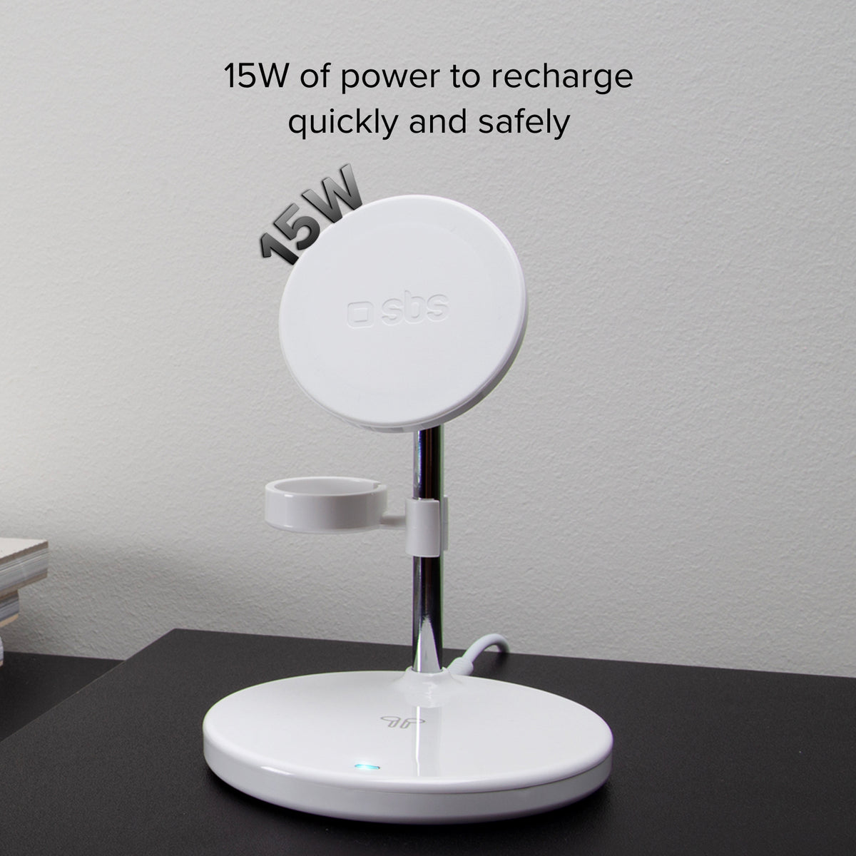 Station de charge sans fil verticale 3 en 1
