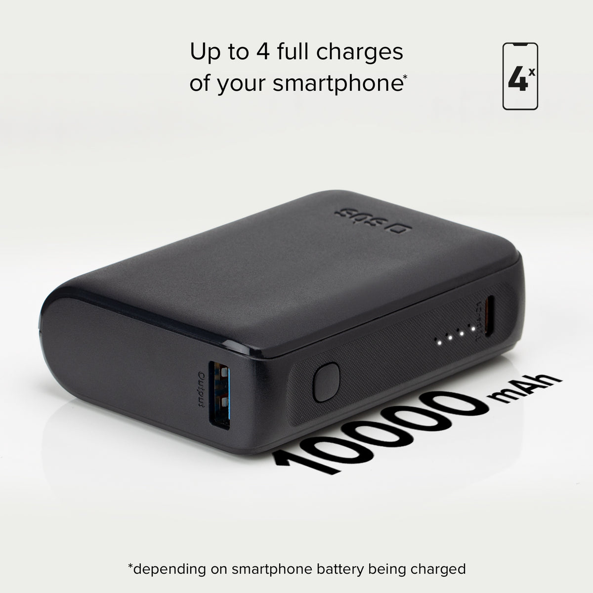 Power bank ultra compatto da 10000 mAh 