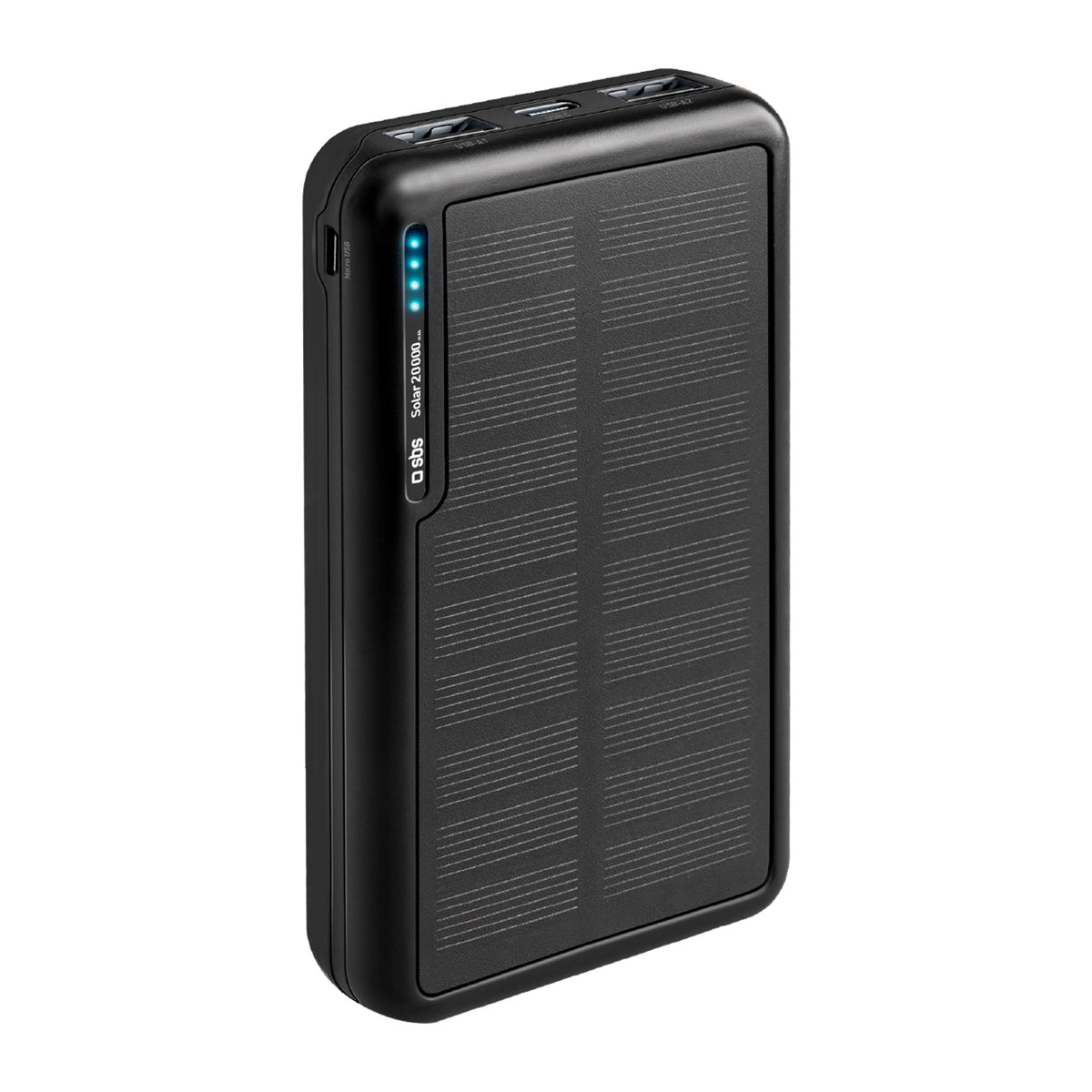 20,000 mAh Solar Power Bank